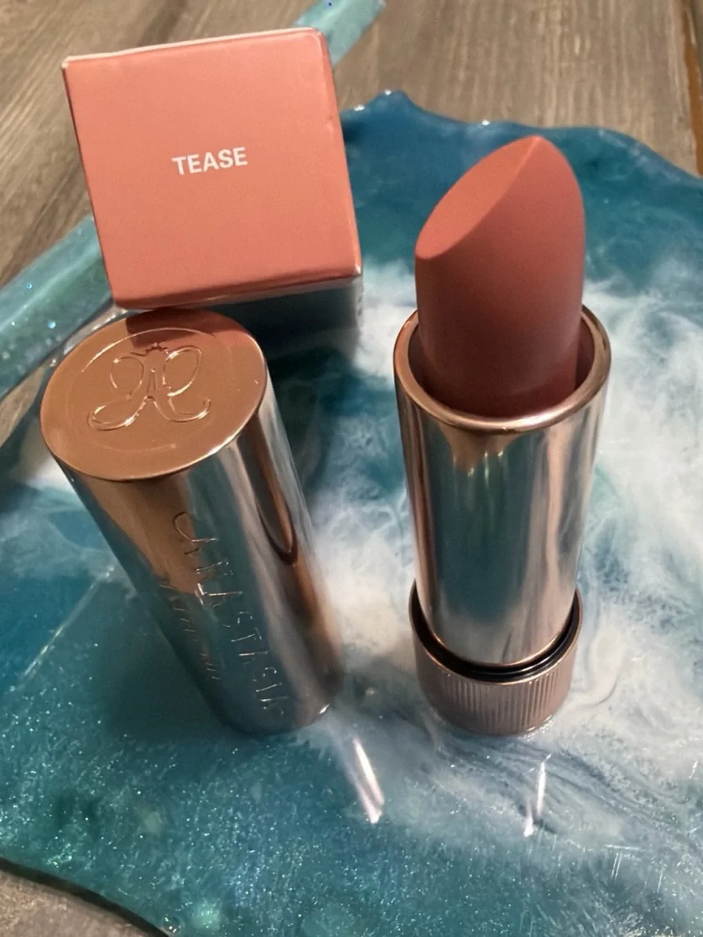 Anastasia Beverly Hills Satin Lipstick - Tease